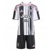 Juventus Lloyd Kelly #6 Domáci Detský futbalový dres 2025-26 Krátky Rukáv (+ trenírky)
